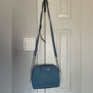 Blue Michael Kors Purse